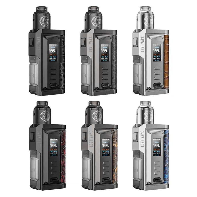 Lost Vape Centaurus Quest BF Kit 100W With Centaurus Solo RDA