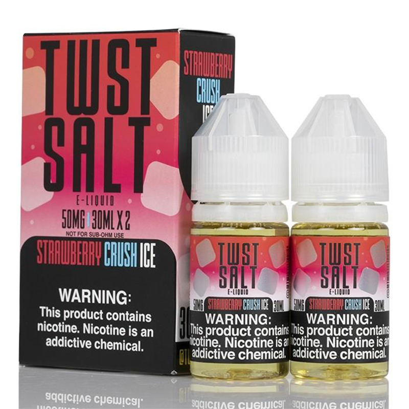 Twist Salt Strawberry Crush Ice E-juice 60ml