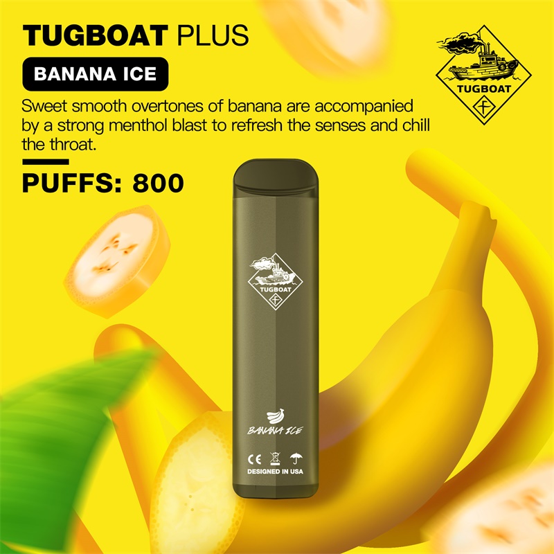 Tugboat Plus Disposable Pod Kit 800 Puffs 400mAh