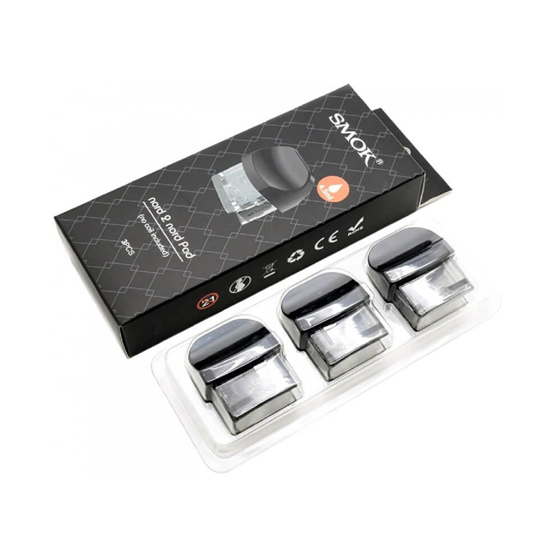 SMOK Nord 2 Replacement Empty Pod Cartridge 4.5ml (3pcs/pack)