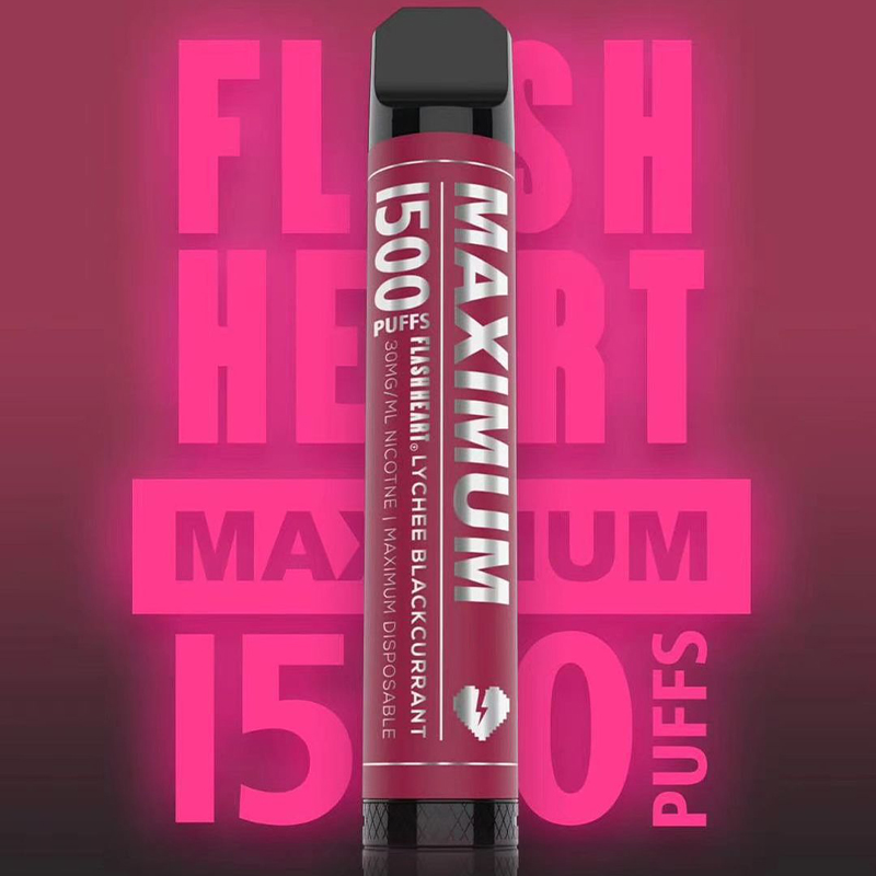 Flash Heart Maximum Disposable Vape Device 1500 Puffs 5.5ml