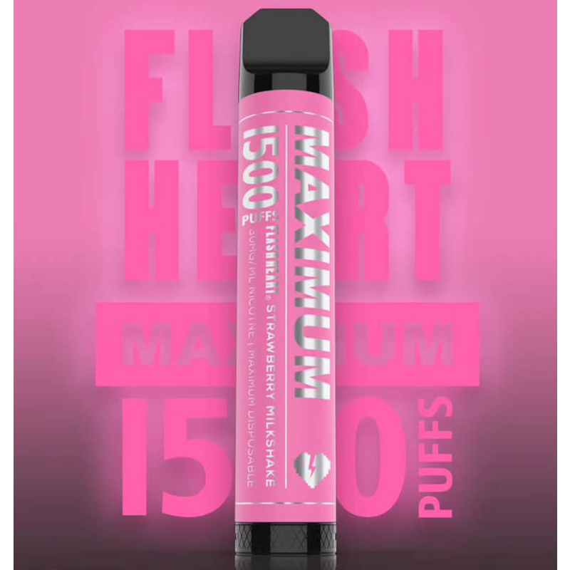 Flash Heart Maximum Disposable Vape Device 1500 Puffs 5.5ml
