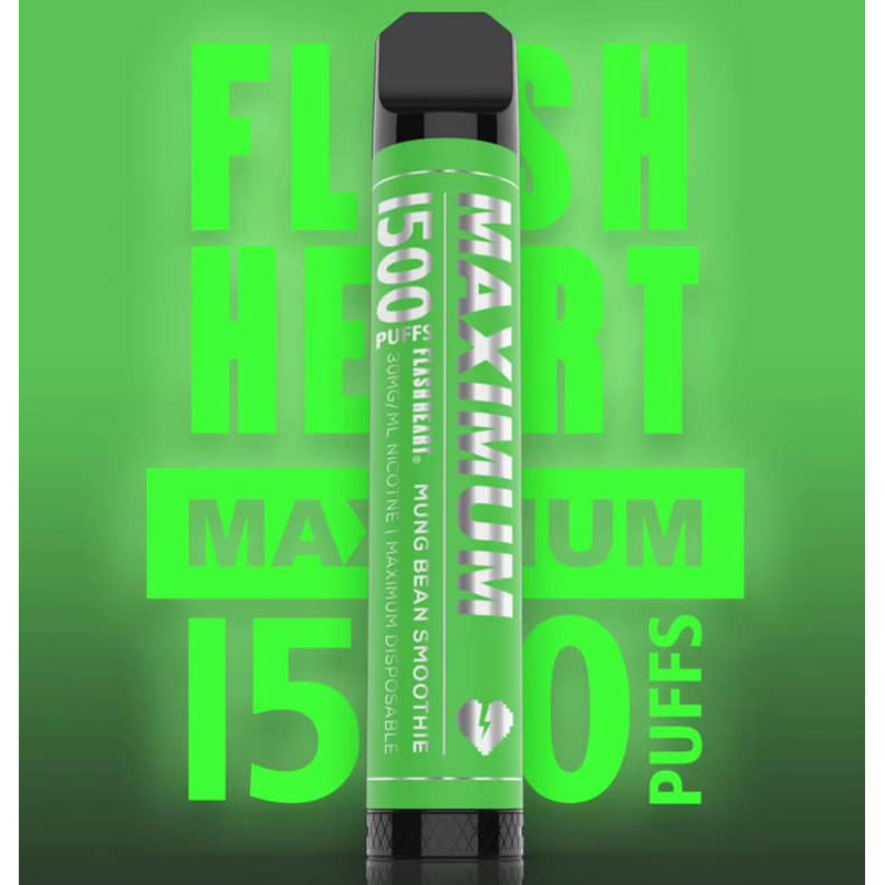 Flash Heart Maximum Disposable Vape Device 1500 Puffs 5.5ml