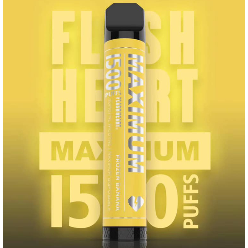 Flash Heart Maximum Disposable Vape Device 1500 Puffs 5.5ml
