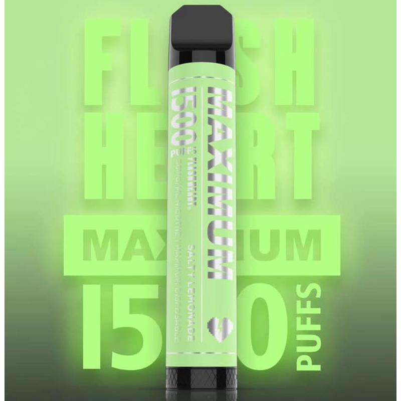 Flash Heart Maximum Disposable Vape Device 1500 Puffs 5.5ml
