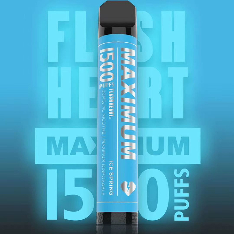 Flash Heart Maximum Disposable Vape Device 1500 Puffs 5.5ml