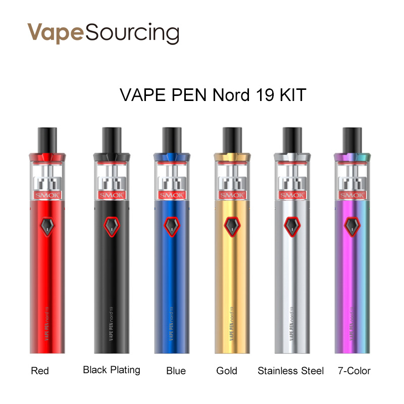 SMOK VAPE PEN Nord 22 Kit 2000mAh & VAPE PEN Nord 19 Kit 1300mAh