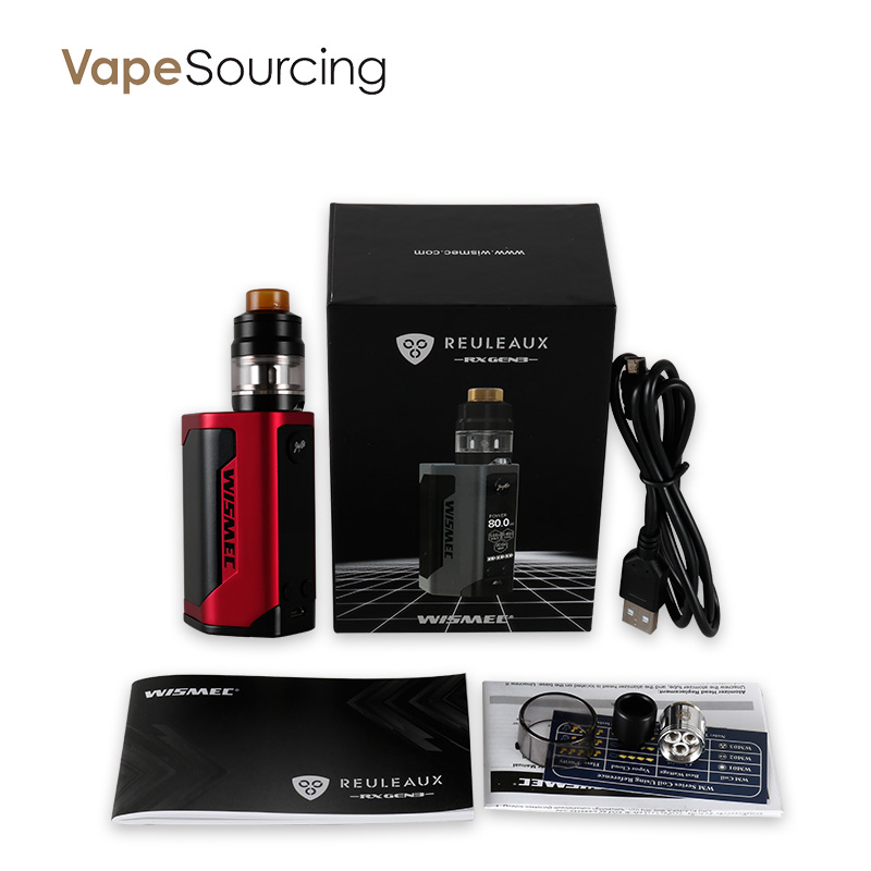 Wismec Reuleaux RX GEN3 with GNOME Full Kit