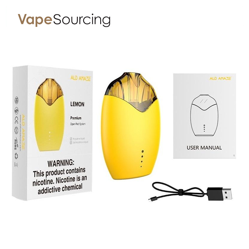 ALD Amaze Lemon Pod System Kit 520mAh