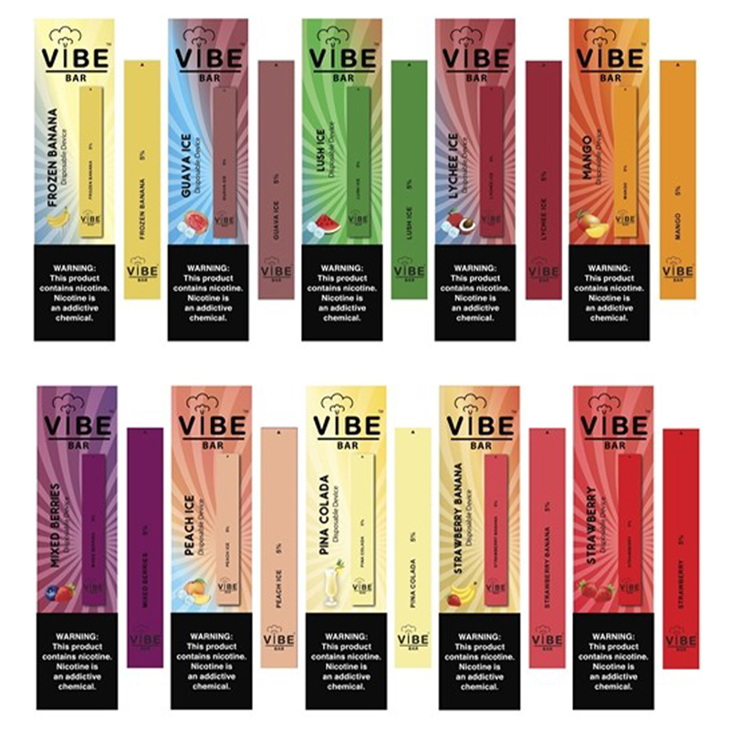 Vibe Bar Disposable Vape Device 300 Puffs 280mAh