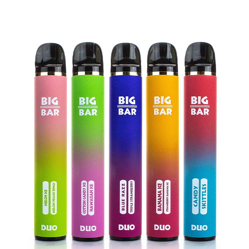 Big Bar Duo Disposable Vape Kit 2200 Puffs Dual Flavors