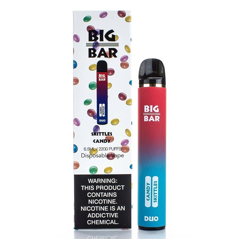 Big Bar Duo Disposable Vape Kit 2200 Puffs Dual Flavors