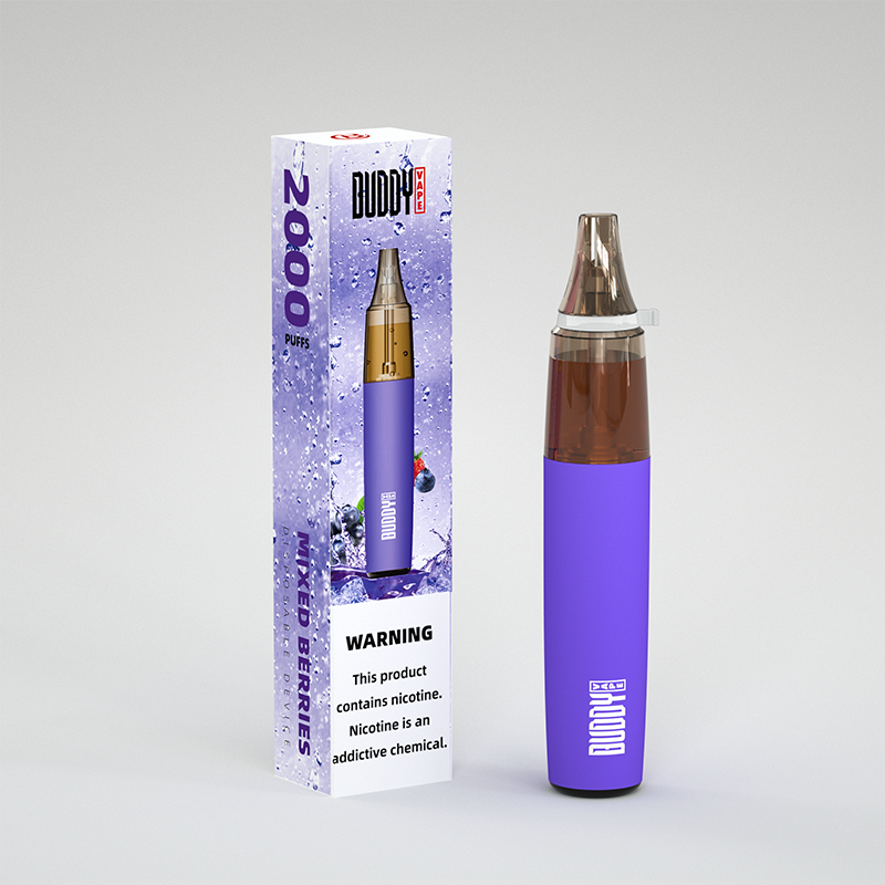 BUDDY B Shots Disposable Vape Device 2000 Puffs 450mAh