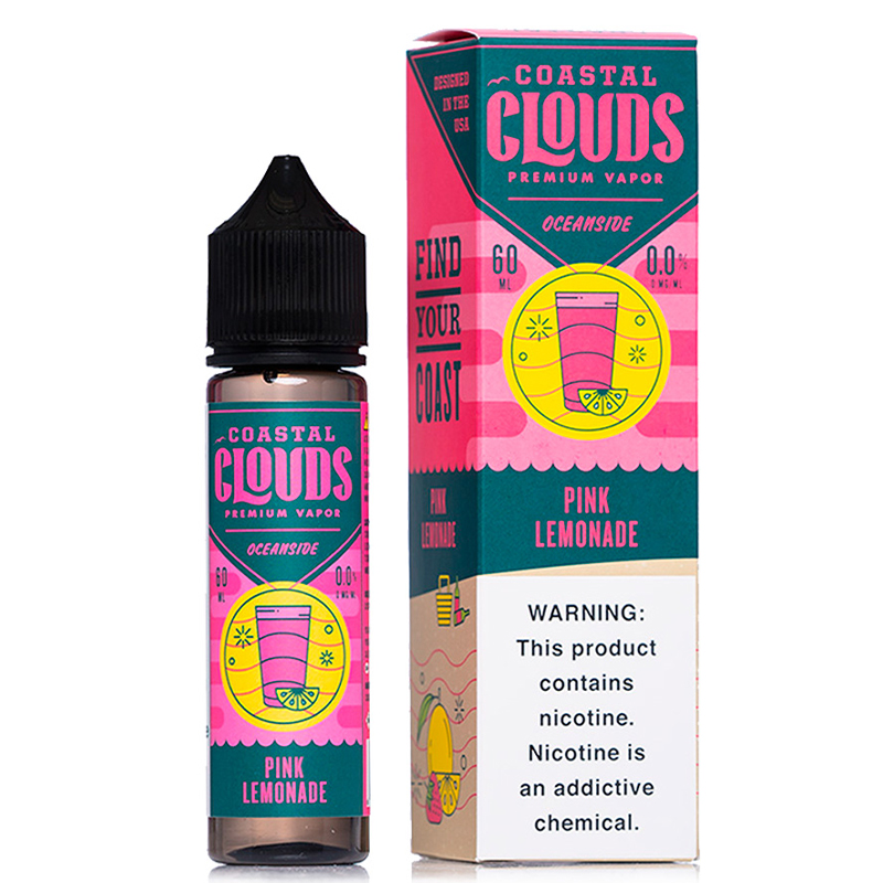 Coastal Clouds Oceanside Pink Lemonade E-juice 60m...