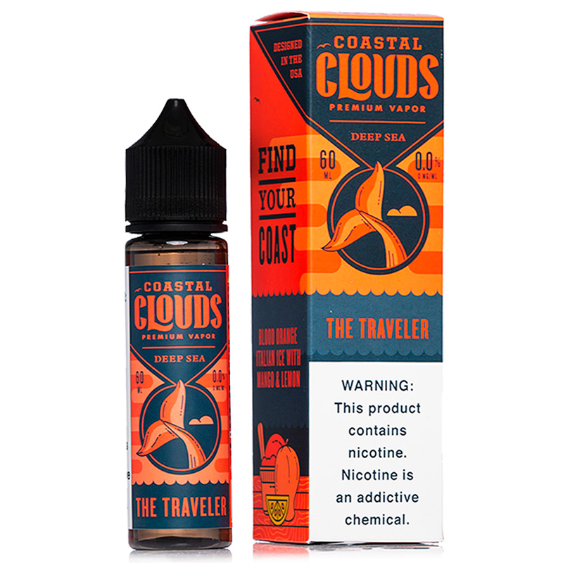 Coastal Clouds Deep Sea The Traveler E-juice 60ml