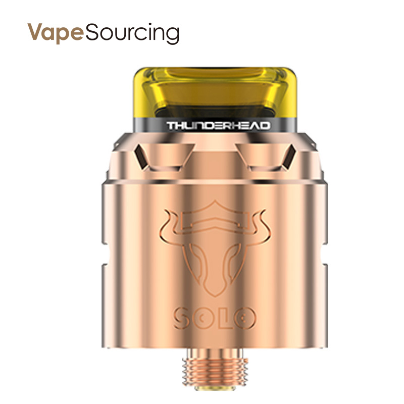 Thunderhead Creations Tauren Solo RDA 24mm Rebuildable Dripping Atomizer Thunderhead Creations Tauren Solo RDA 24mm Rebuildable Dripping Atomizer