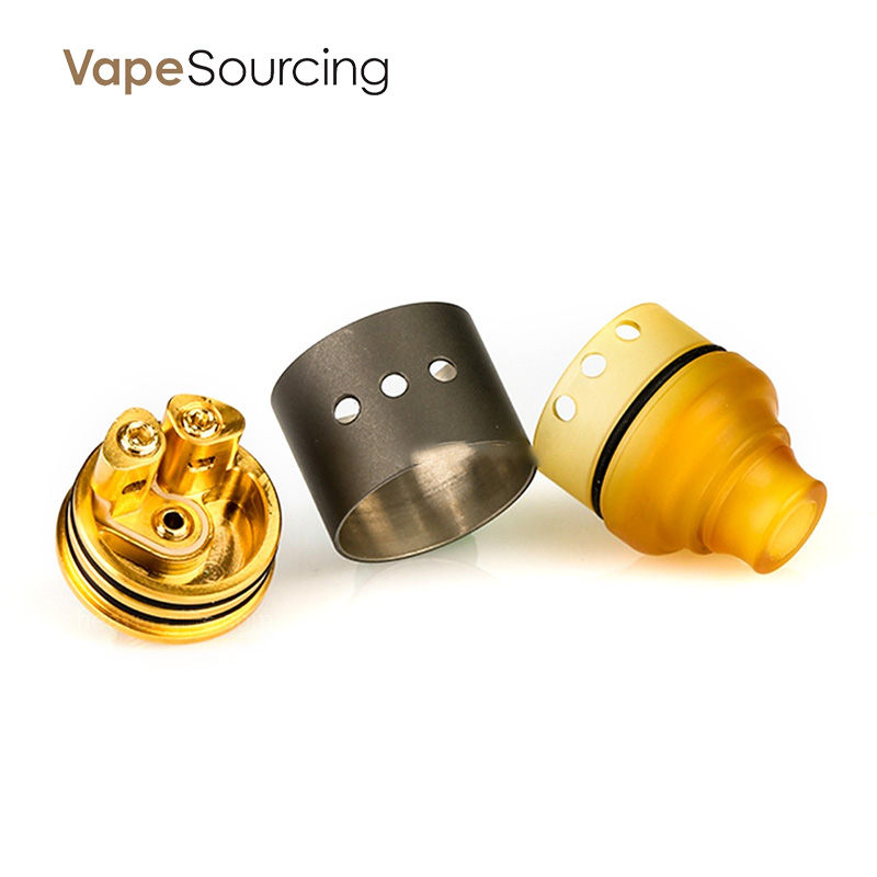 Swedish Vaper Dinky RDA 17MM Rebuildable Dripping Atomizer Swedish Vaper Dinky RDA 17MM Rebuildable Dripping Atomizer
