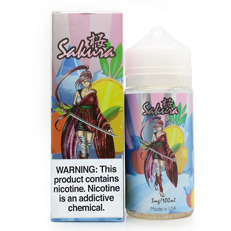 Sugoi Vapor Sakura E-Juice 60ml 0mg
