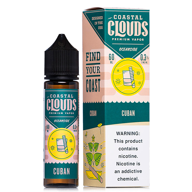 Coastal Clouds Oceanside Cuban E-juice 60ml