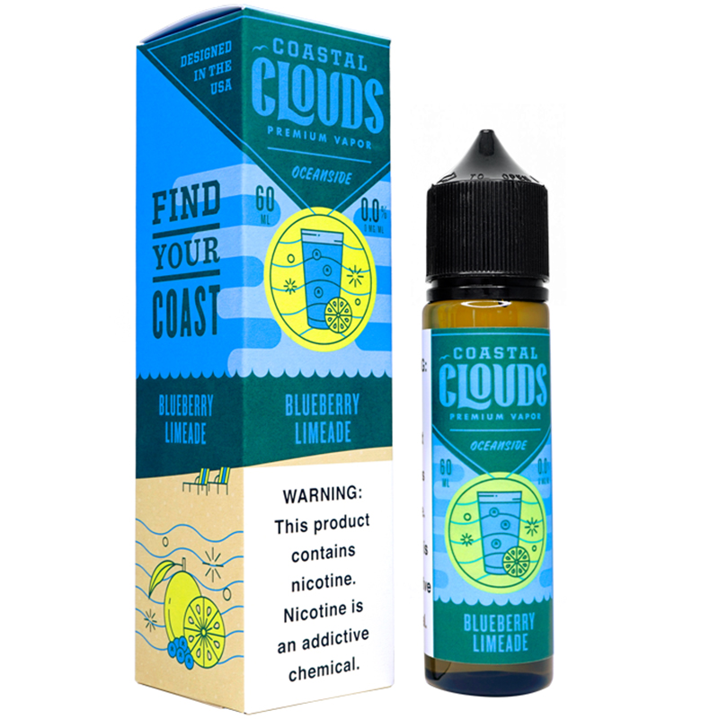 Coastal Clouds Oceanside Blueberry Limeade E-juice...