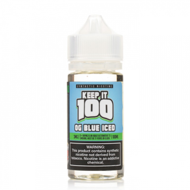 Keep It 100 OG Blue ICED E-juice 100ml