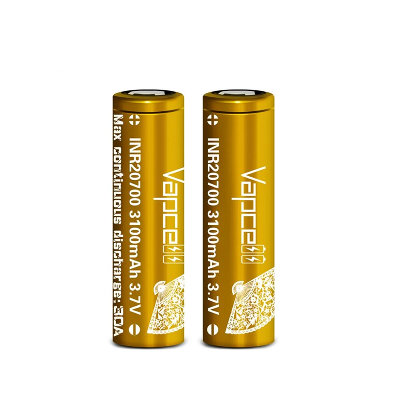 Vapcell 20700 Battery 3100mAh 3.7V 30A