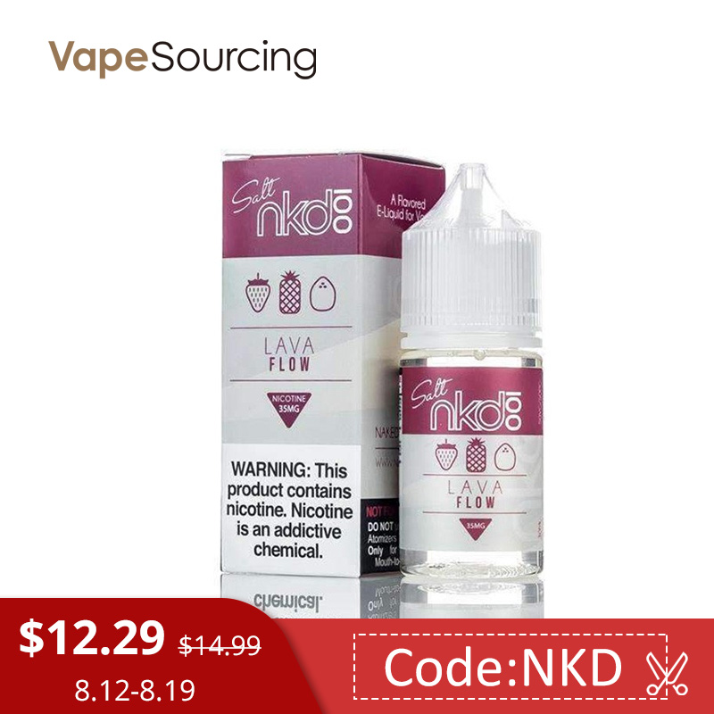 NKD 100 Salt Lava Flow E-juice 30ml