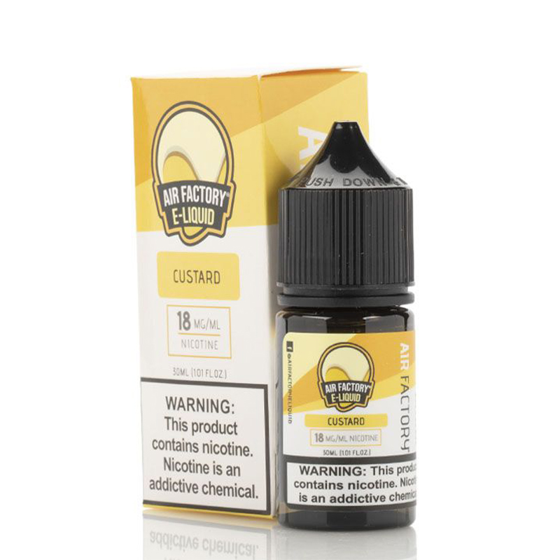 Air Factory Salts Custard E-juice 30ml