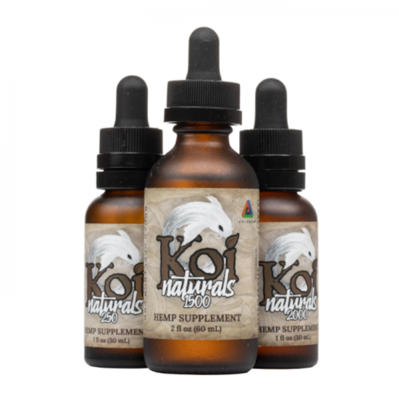 Koi Naturals Natural Broad Spectrum CBD Oil Tinctu...