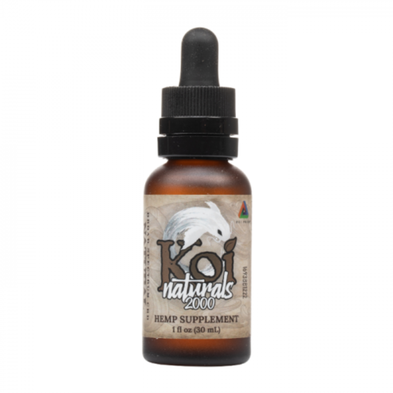 Koi Naturals Natural Broad Spectrum CBD Oil Tincture