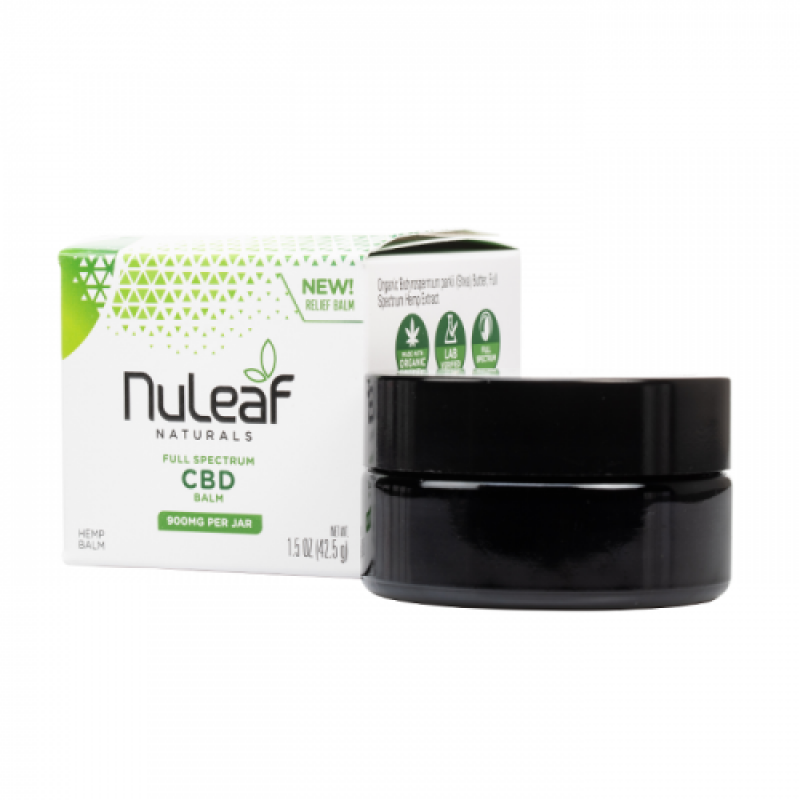 NuLeaf Naturals Full Spectrum Hemp CBD Balm