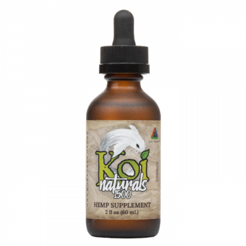 Koi Naturals Lemon Lime Broad Spectrum CBD Oil Tincture