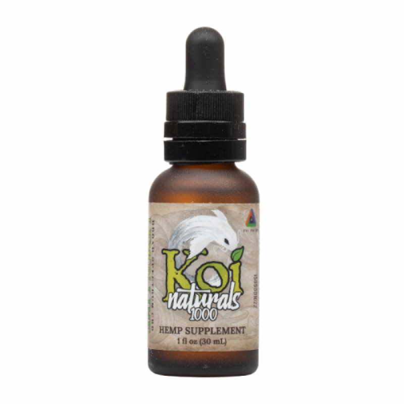 Koi Naturals Lemon Lime Broad Spectrum CBD Oil Tincture