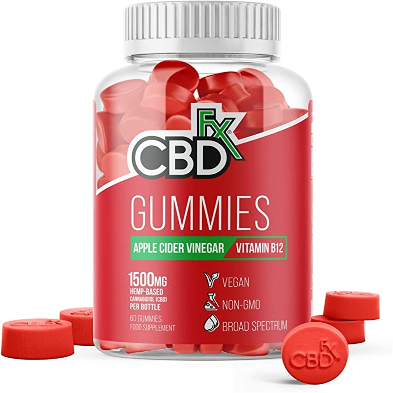 CBDfx CBD Gummies With Apple Cider Vinegar 1500mg