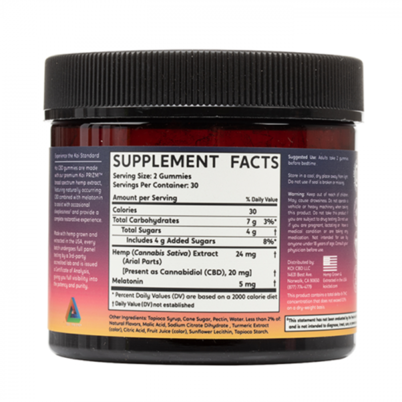 Koi CBD Nighttime Rest Gummies