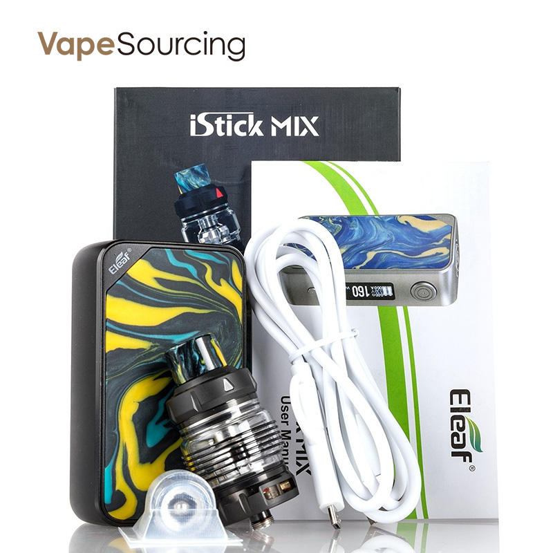 Eleaf iStick MIX Kit 160W with ELLO POP Atomizer