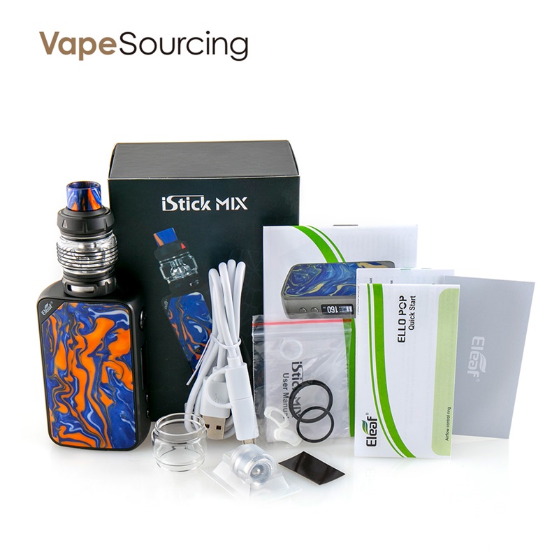 Eleaf iStick MIX Kit 160W with ELLO POP Atomizer
