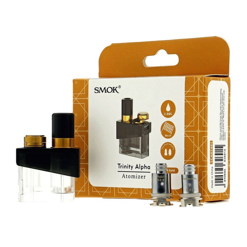 SMOK Trinity Alpha Pod Cartridge 2.8ml (1 Pod & 2 Coils)