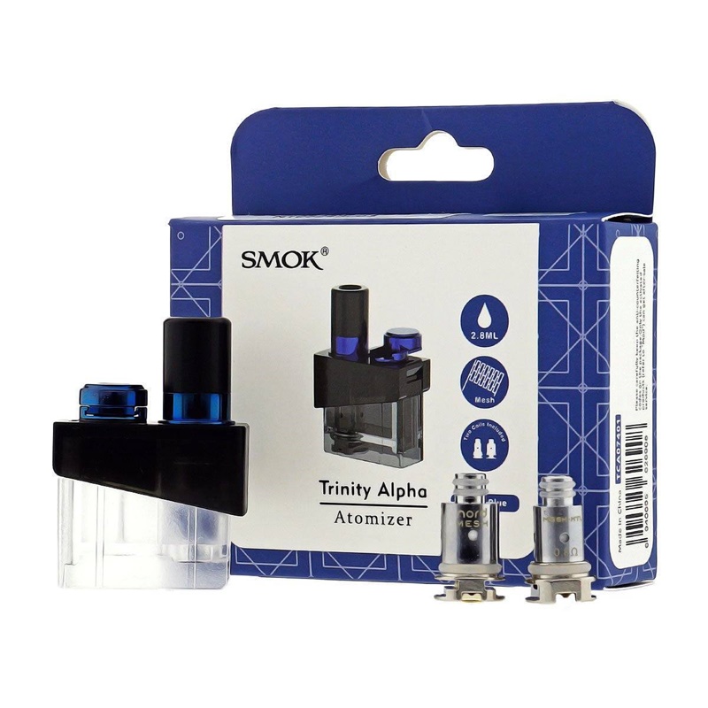 SMOK Trinity Alpha Pod Cartridge 2.8ml (1 Pod & 2 Coils)