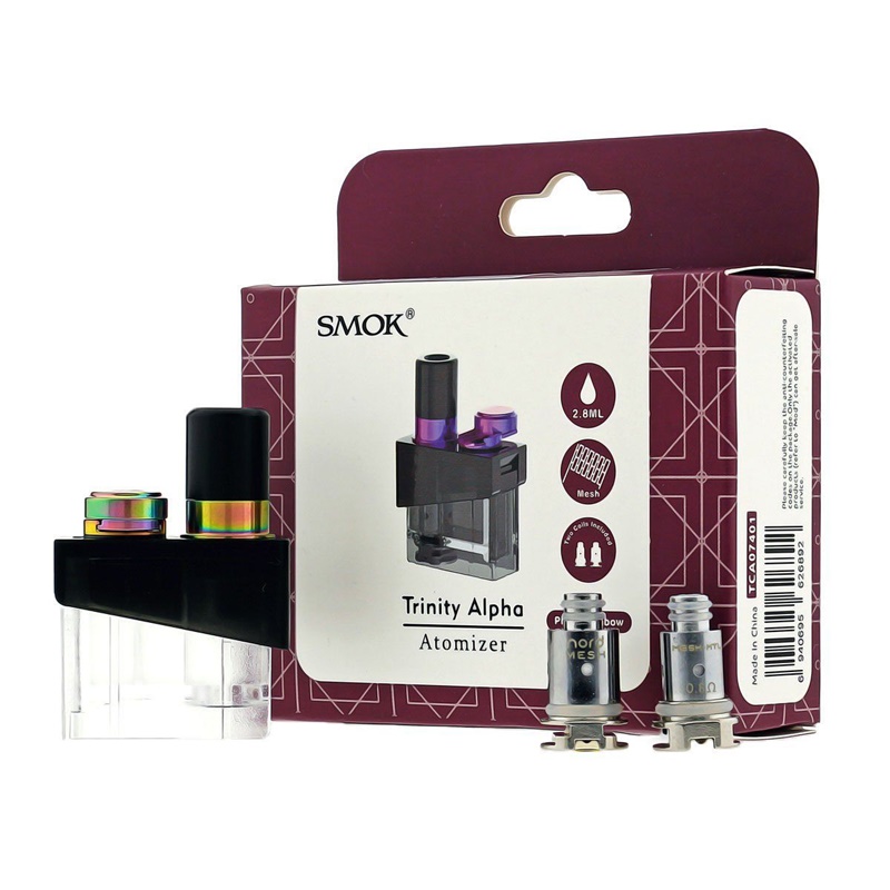 SMOK Trinity Alpha Pod Cartridge 2.8ml (1 Pod & 2 Coils)