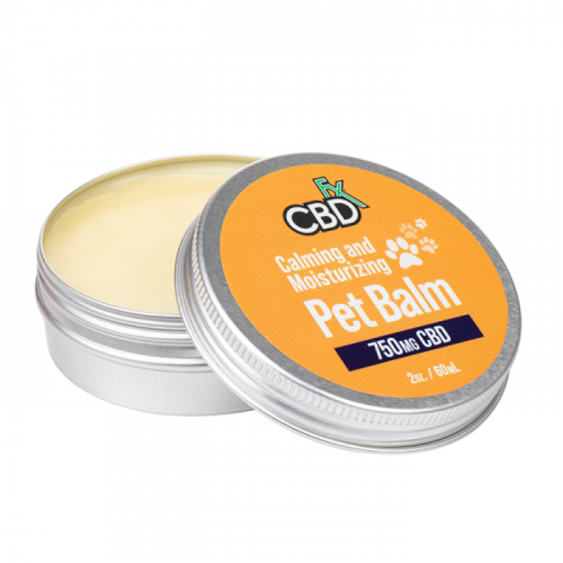 CBDfx Calming And Moisturizing Pet Broad Spectrum CBD Balm 750mg