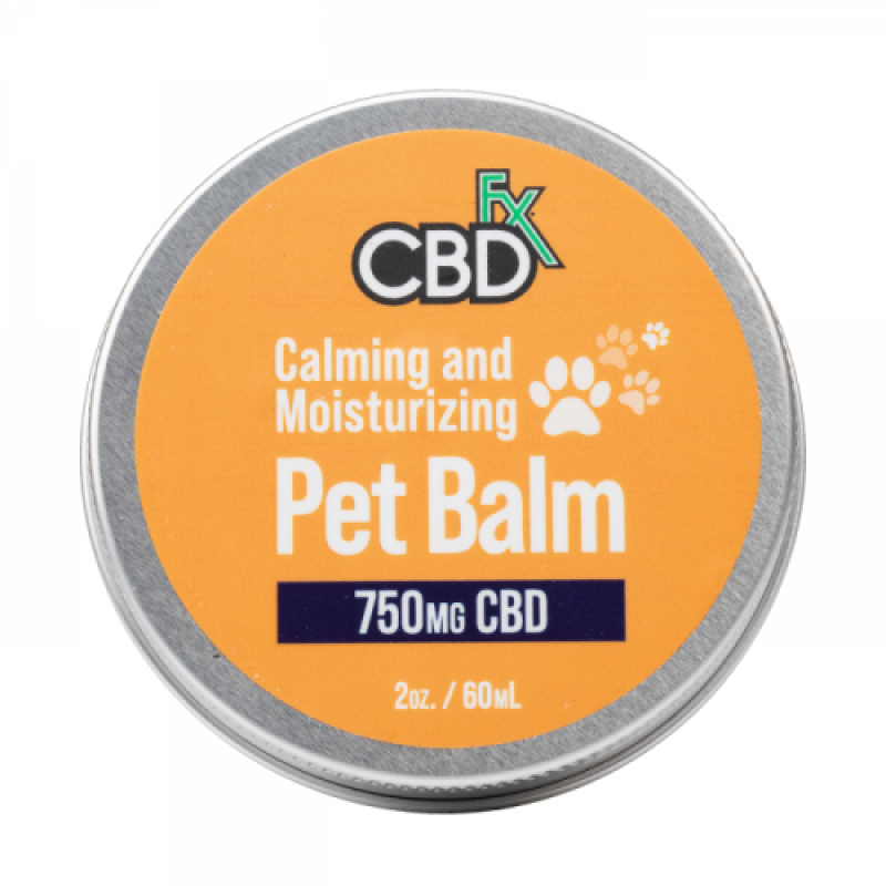 CBDfx Calming And Moisturizing Pet Broad Spectrum CBD Balm 750mg