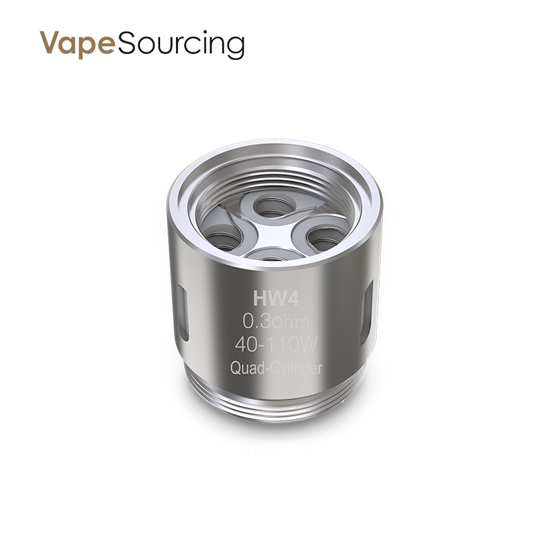 Eleaf HW4 Quad Cylinder 0.3ohm Coil Head (5pcs/pac...