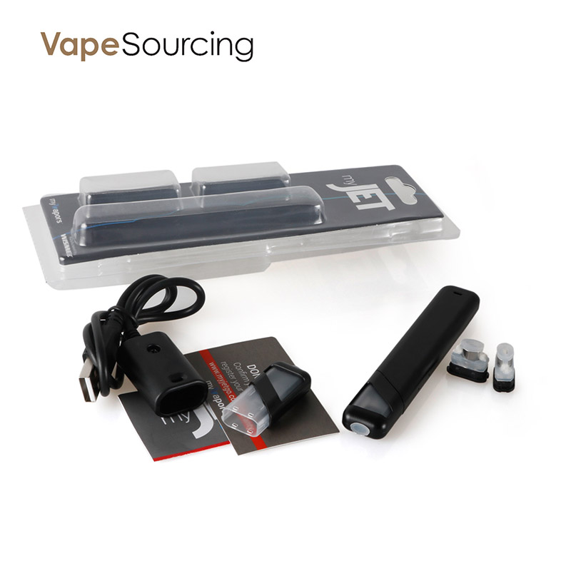 MyJET Express Pack (with open unfilled e-juice pods)