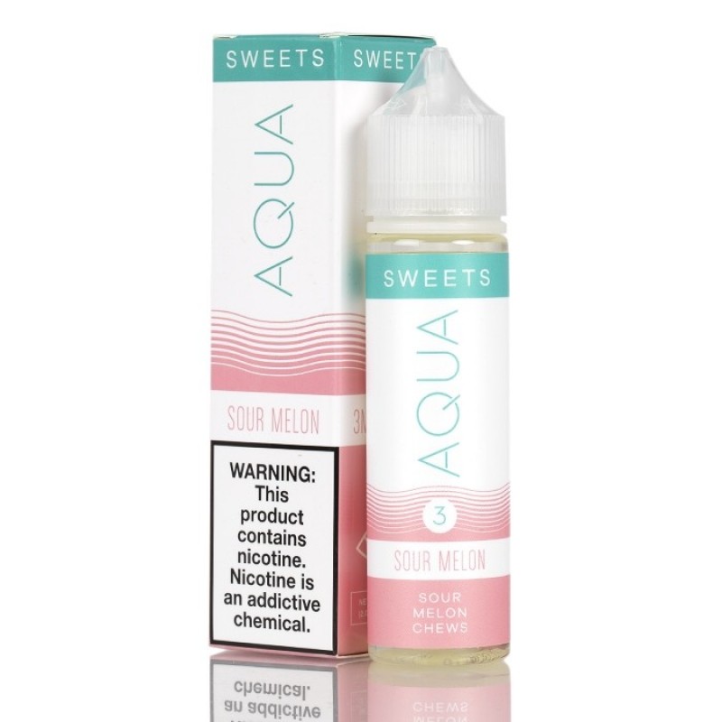Aqua Sweets Sour Melon E-juice 60ml