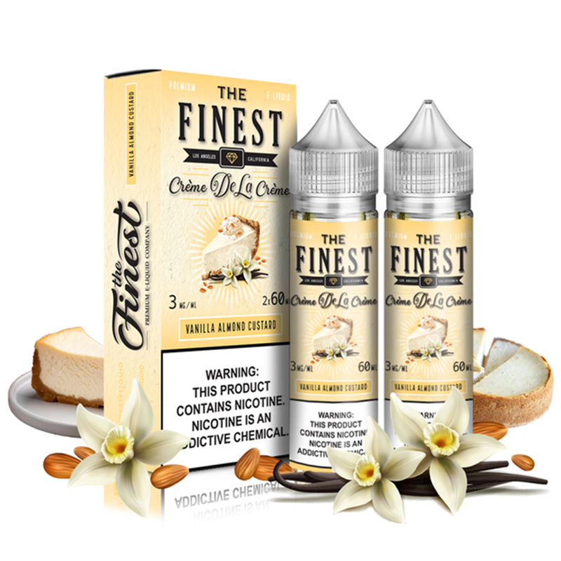The Finest Vanilla Almond Custard E-juice 120ml