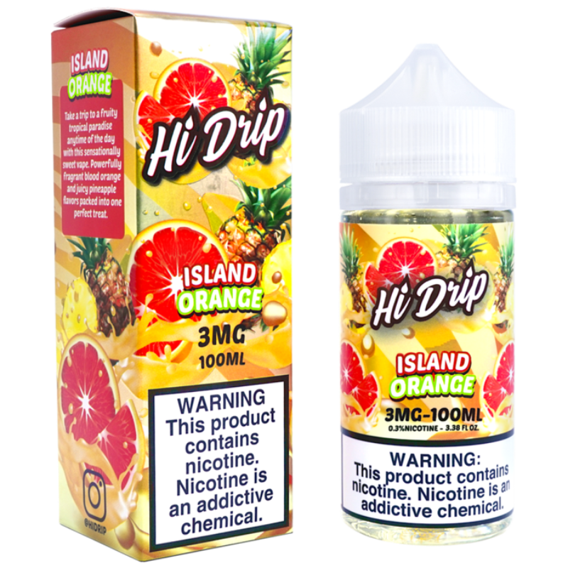 Hi Drip Island Orange E-juice 100mL