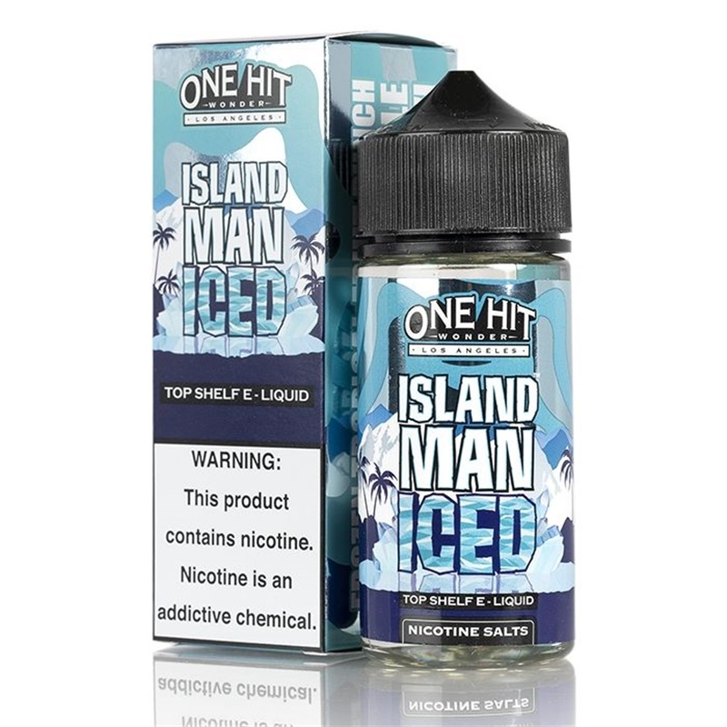 One Hit Wonder Island Man Iced E-juice 100ml